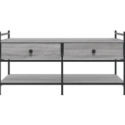 vidaXL Mesas-Mesa de centro madera de ingeniería 99x50x50 cm