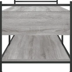 vidaXL Mesas-Mesa de centro madera de ingeniería 99x50x50 cm