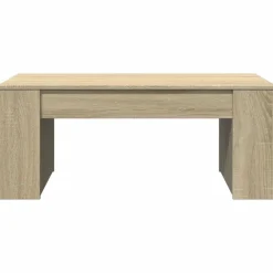 vidaXL Mesa de centro madera de ingeniería 102x55x42 cm Roble Sonoma Clearance