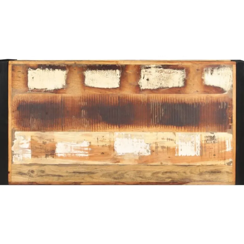 vidaXL Mesas-Mesa de centro madera maciza reciclada 120x60x40 cm