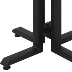vidaXL Mesa de centro teca reciclada maciza 55x55x40 cm Best