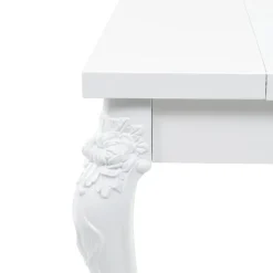 vidaXL Mesa de comedor blanco brillante 179x89x81 cm Hot