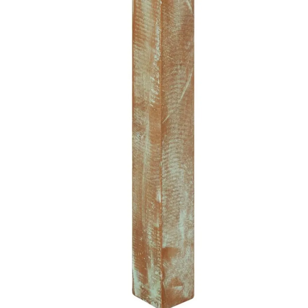 vidaXL Mesas-Mesa de comedor de madera maciza reciclada 82x80x76 cm
