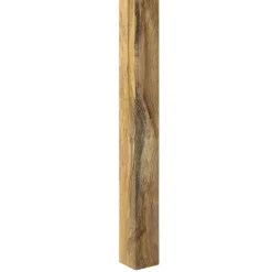 vidaXL Mesas-Mesa de comedor de madera maciza de mango 82x80x76 cm