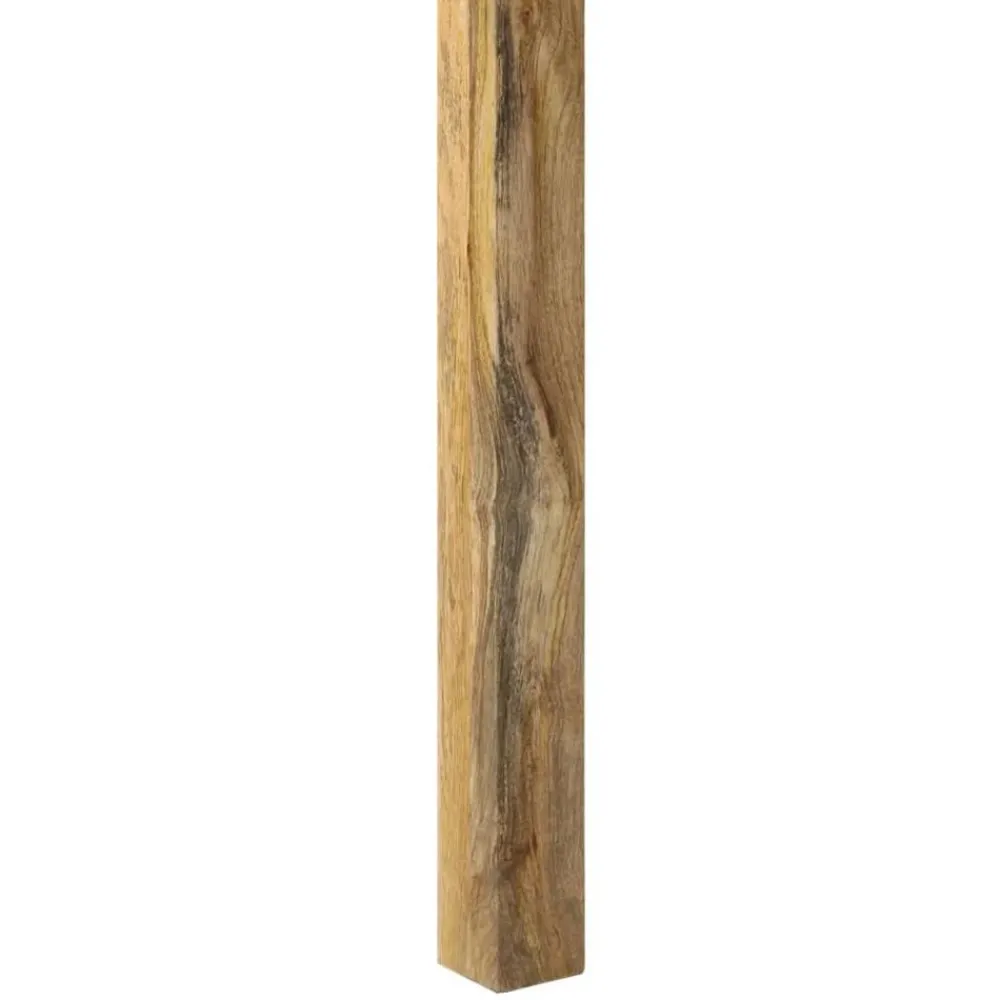vidaXL Mesas-Mesa de comedor de madera maciza de mango 82x80x76 cm