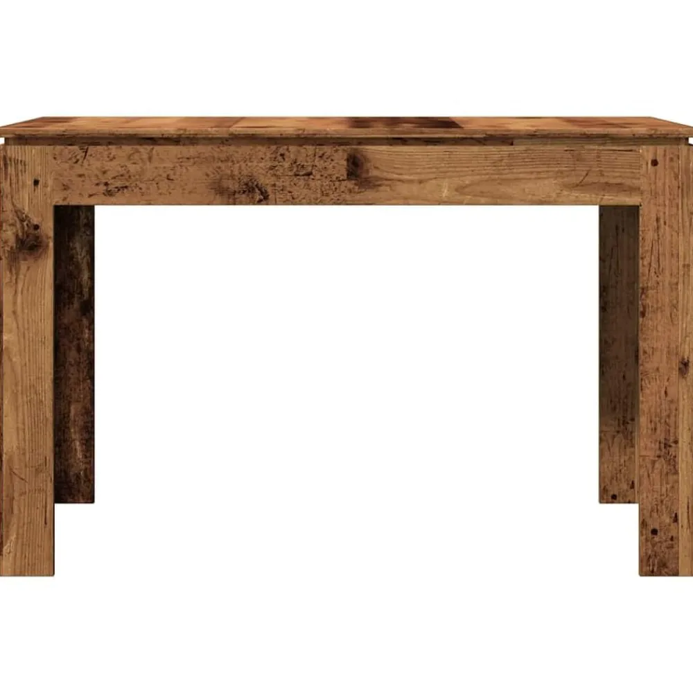 vidaXL Mesa de comedor de madera contrachapada madera vieja Madera antigua Hot