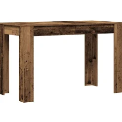 vidaXL Mesas-Mesa de comedor de madera contrachapada madera vieja