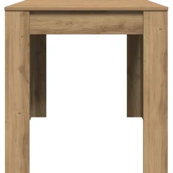 vidaXL Mesas-Mesa de comedor madera ingeniería 140x74,5x76 cm