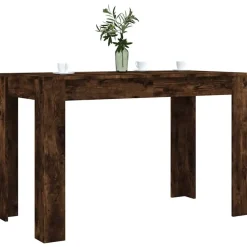 vidaXL Mesas-Mesa de comedor madera de ingeniería 120x60x76 cm