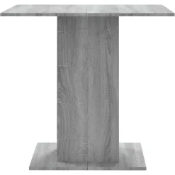 vidaXL Mesas-Mesa de comedor madera contrachapada 80x80x75 cm