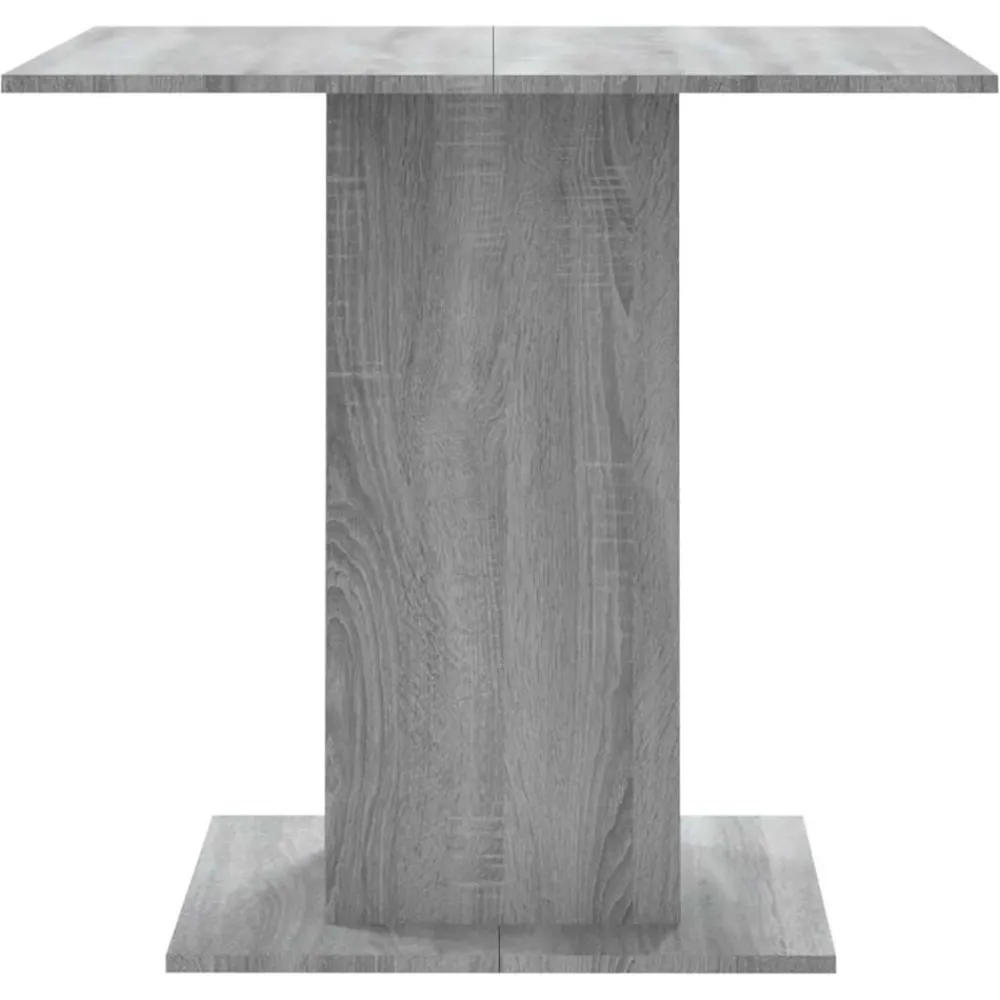 vidaXL Mesas-Mesa de comedor madera contrachapada 80x80x75 cm