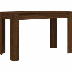 vidaXL Mesa de comedor madera de ingeniería marrón roble 120x60x76 cm Marrón roble Sale