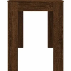 vidaXL Mesa de comedor madera de ingeniería marrón roble 120x60x76 cm Marr&oacute;n roble Sale