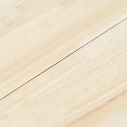 vidaXL Mesas-Mesa de comedor madera maciza de caucho blanco y marrón 106 cm