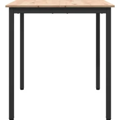 vidaXL Mesas-Mesa de Comedor 70 x 70 x 75 cm Madera de pino macizo