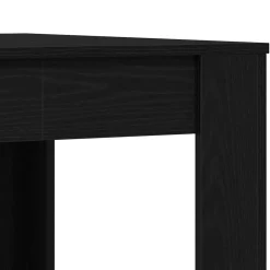 vidaXL Mesa de Comedor 140 x 74,5 x 76 cm Roble negro Discount