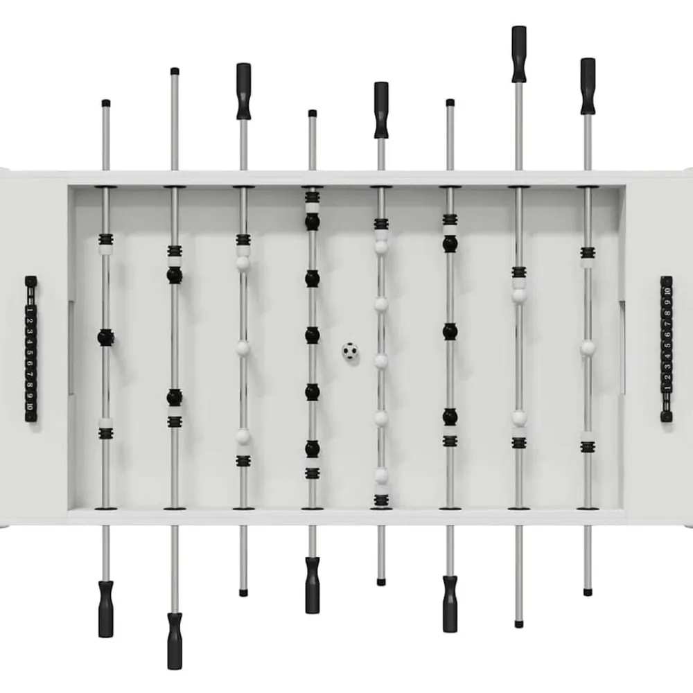 vidaXL Juegos De Interior-Mesa de Futbolín 146,5 x 74 x 85 cm Madera de ingeniería