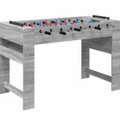 vidaXL Juegos De Interior-Mesa de Futbolín 125 x 60,5 x 80 cm