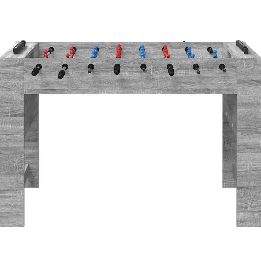 vidaXL Juegos De Interior-Mesa de Futbolín 125 x 60,5 x 80 cm