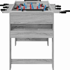 vidaXL Juegos De Interior-Mesa de Futbolín 125 x 60,5 x 80 cm