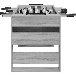 vidaXL Mesa de Futbolín 146,5 x 74 x 85 cm Gris sonoma Sale