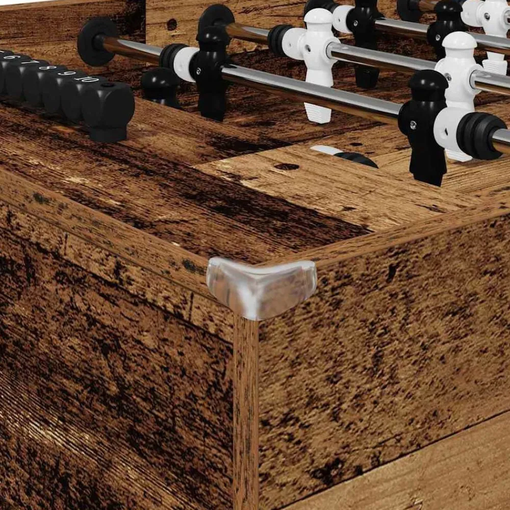 vidaXL Juegos De Interior-Mesa de Futbolín Madera vieja 146,5 x 74 x 85 cm