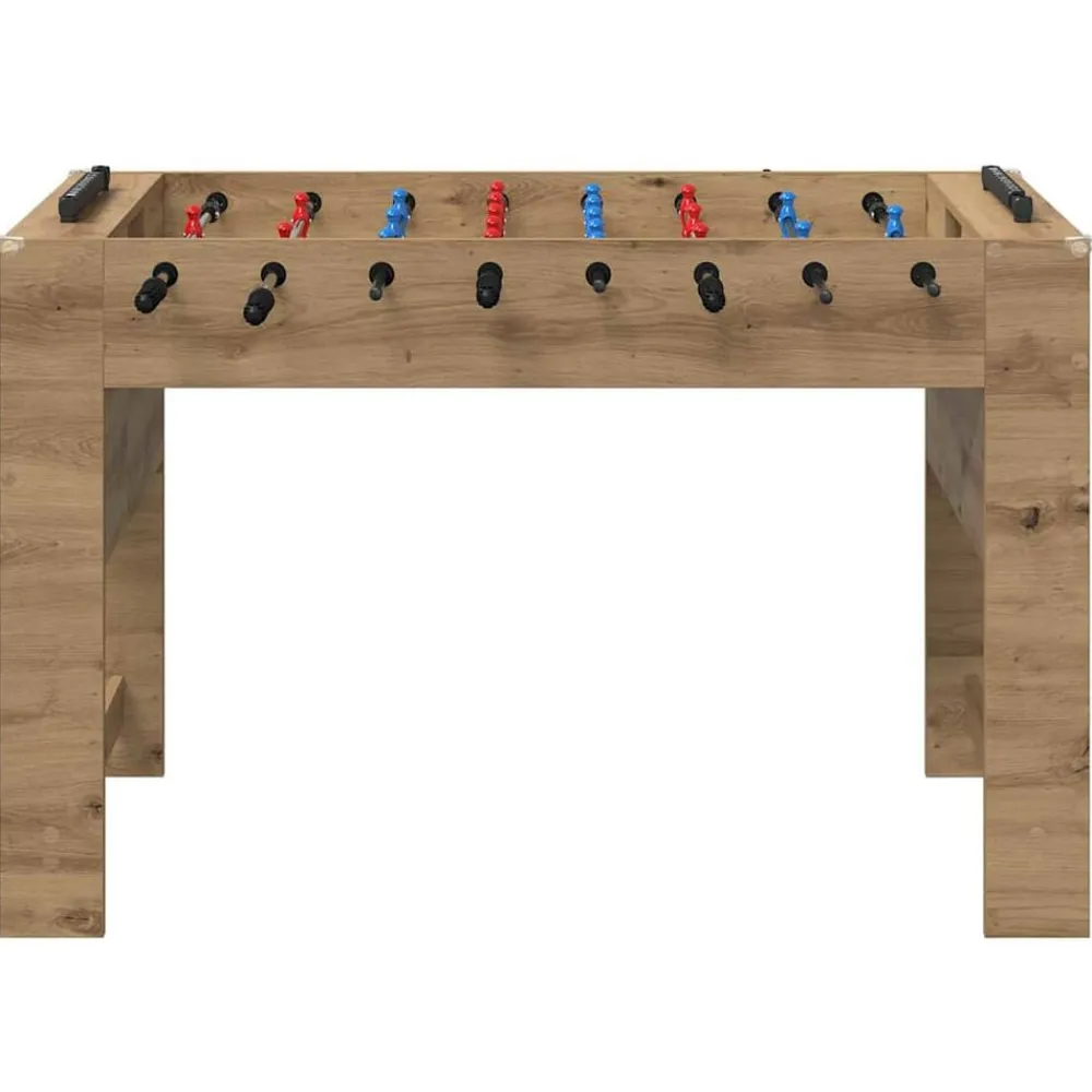 vidaXL Mesa de Futbolín 125 x 60,5 x 80 cm Roble artesanal Discount
