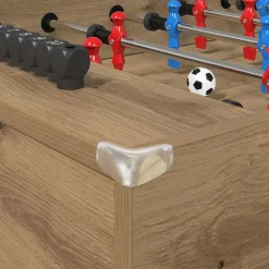 vidaXL Mesa de Futbolín 125 x 60,5 x 80 cm Roble artesanal Discount