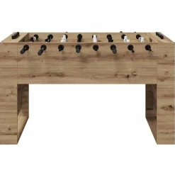 vidaXL Mesa de Futbolín Roble Artesanal 146,5 x 74 x 85 cm Roble artisan Outlet