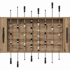 vidaXL Mesa de Futbolín Roble Artesanal 146,5 x 74 x 85 cm Roble artisan Outlet