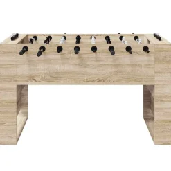 vidaXL Mesa de Futbolín 146,5 x 74 x 85 cm Roble Sonoma