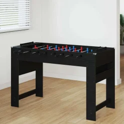 vidaXL Juegos De Interior-Mesa de Futbolín 125 x 60,5 x 80 cm