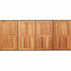 vidaXL Muebles De Jardín-Mesa de jardín superficie madera acacia ratán 190x80x75cm