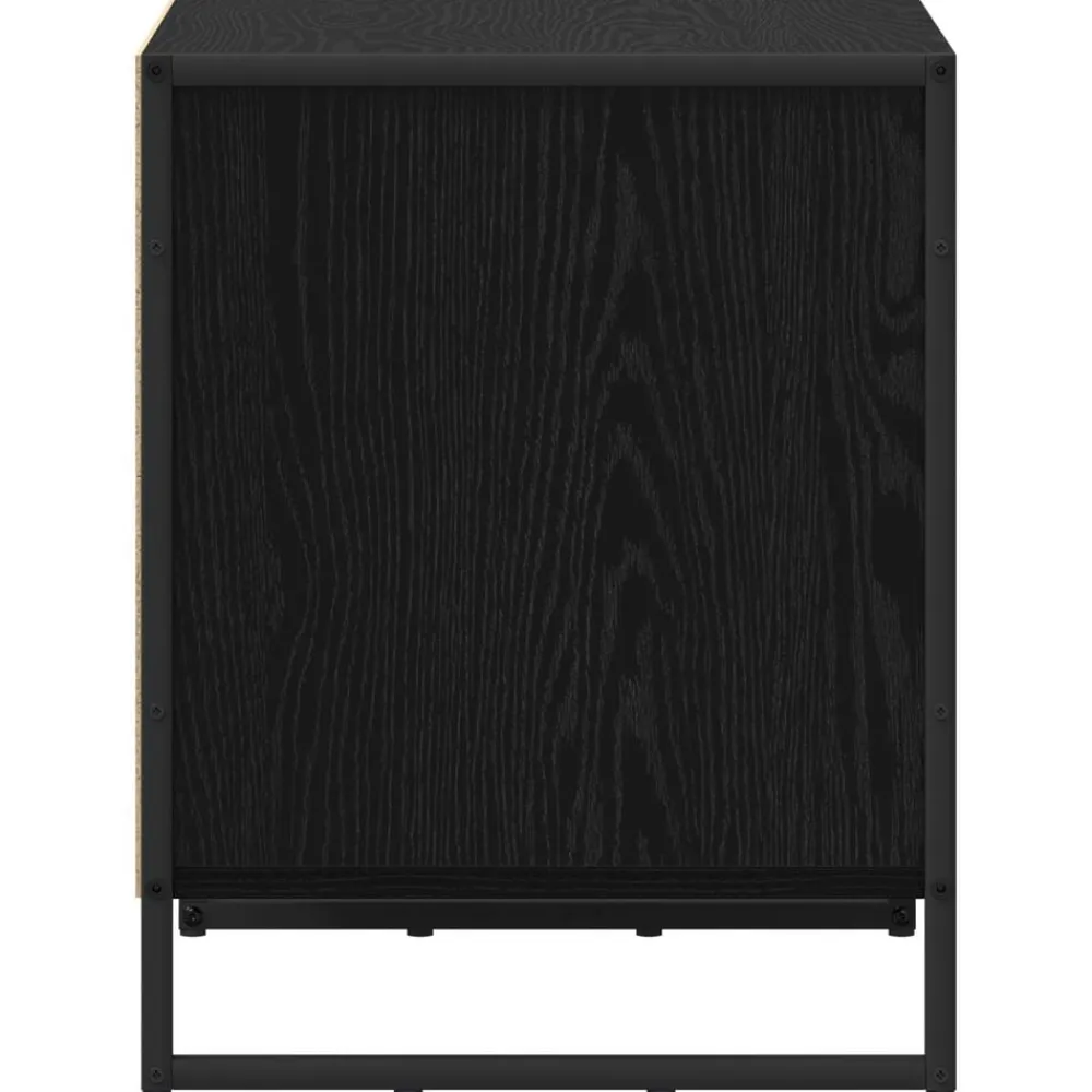 vidaXL Mesas-Mesa de Noche con cajón 50 x 39.5 x 50 cm