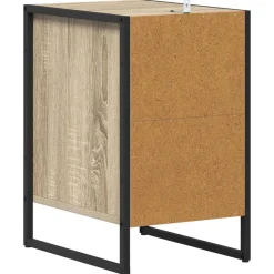 vidaXL Mesas-Mesa de Noche Sonoma 39,5 x 30 x 50 cm Madera contrachapada