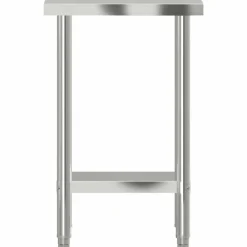 vidaXL Mesa de trabajo de cocina acero inoxidable 55x30x85 cm Hot