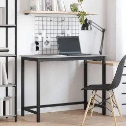 vidaXL Mobiliario De Oficina-Mesa 80 x 50 x 76,5 cm Madera Ingenierizada y Acero