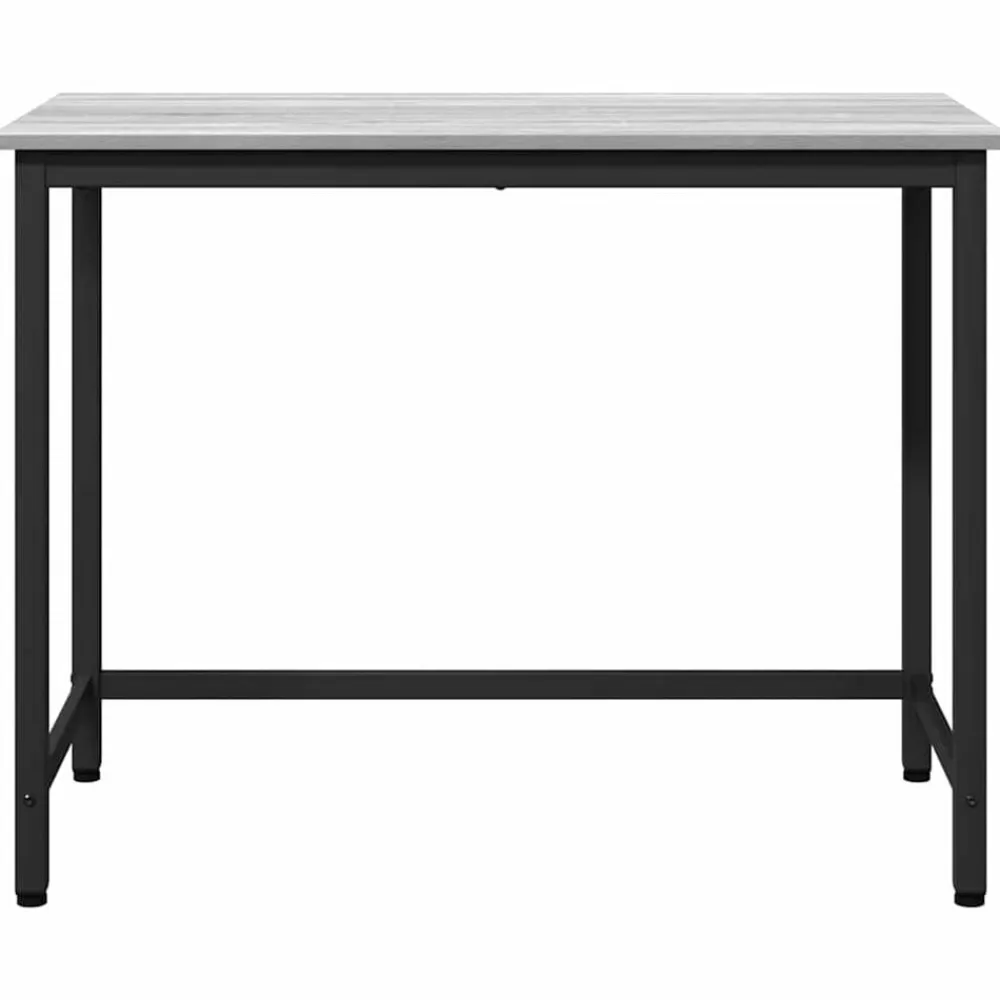 vidaXL Mobiliario De Oficina-Mesa 80 x 50 x 76,5 cm Madera Ingenierizada y Acero