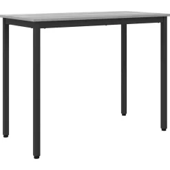 vidaXL Mesa 100 x 50 x 76,5 cm Gris sonoma Clearance