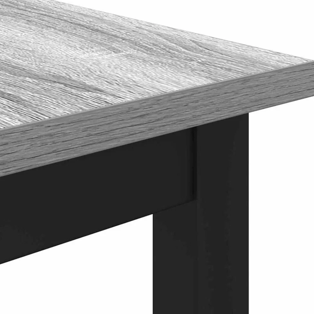 vidaXL Mesa 100 x 50 x 76,5 cm Gris sonoma Clearance