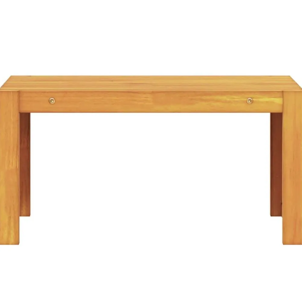 vidaXL Mesa lateral Aceite Natural 70 x 35 x 35 cm