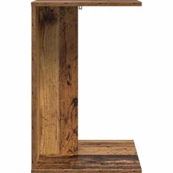 vidaXL Mesa lateral Madera vieja 45 x 40 x 62,5 cm Madera envejecida