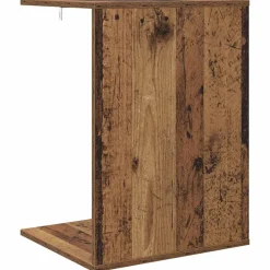 vidaXL Mesa lateral Madera vieja 45 x 40 x 62,5 cm Madera envejecida
