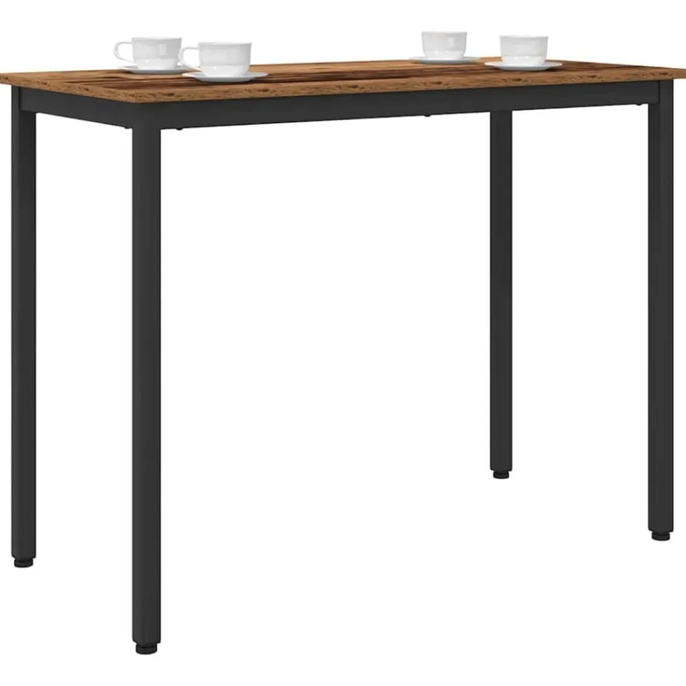vidaXL Mesas-Mesa Madera vieja 100 x 50 x 76,5 cm