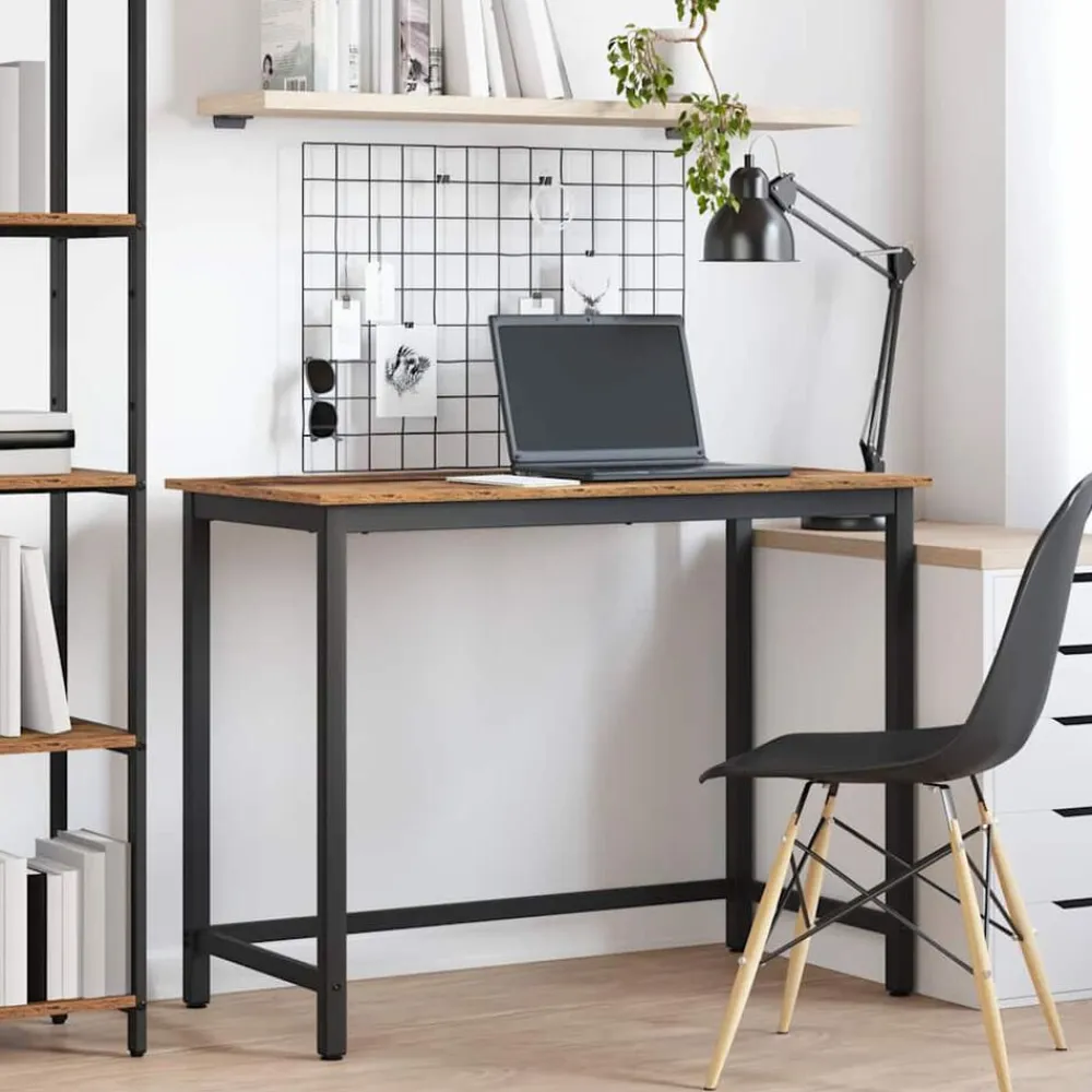 vidaXL Mobiliario De Oficina-Mesa Madera vieja 80 x 50 x 76,5 cm