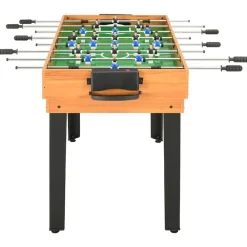 vidaXL Juegos De Interior-Mesa multijuegos 15 en 1 color arce 121x61x82 cm