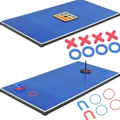 vidaXL Juegos De Interior-Mesa multijuegos 15 en 1 121x61x82 cm