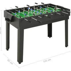 vidaXL Juegos De Interior-Mesa multijuegos 15 en 1 121x61x82 cm