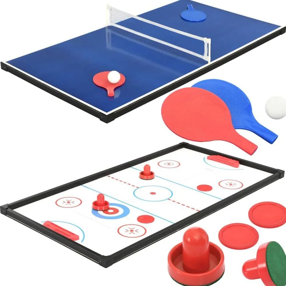 vidaXL Juegos De Interior-Mesa multijuegos 15 en 1 121x61x82 cm