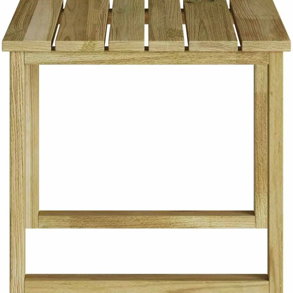 vidaXL Muebles De Jardín-Mesa Natural 40 x 40 x 36 cm Madera de pino impregnada